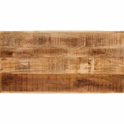 vidaXL Mesas-Mesa Nido 3 pcs Marrón Madera de mango maciza