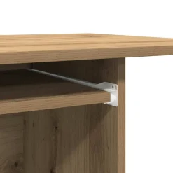 vidaXL Mesa ordenador madera contrachapada roble artesanal 80x50x75cm Roble artisan Hot