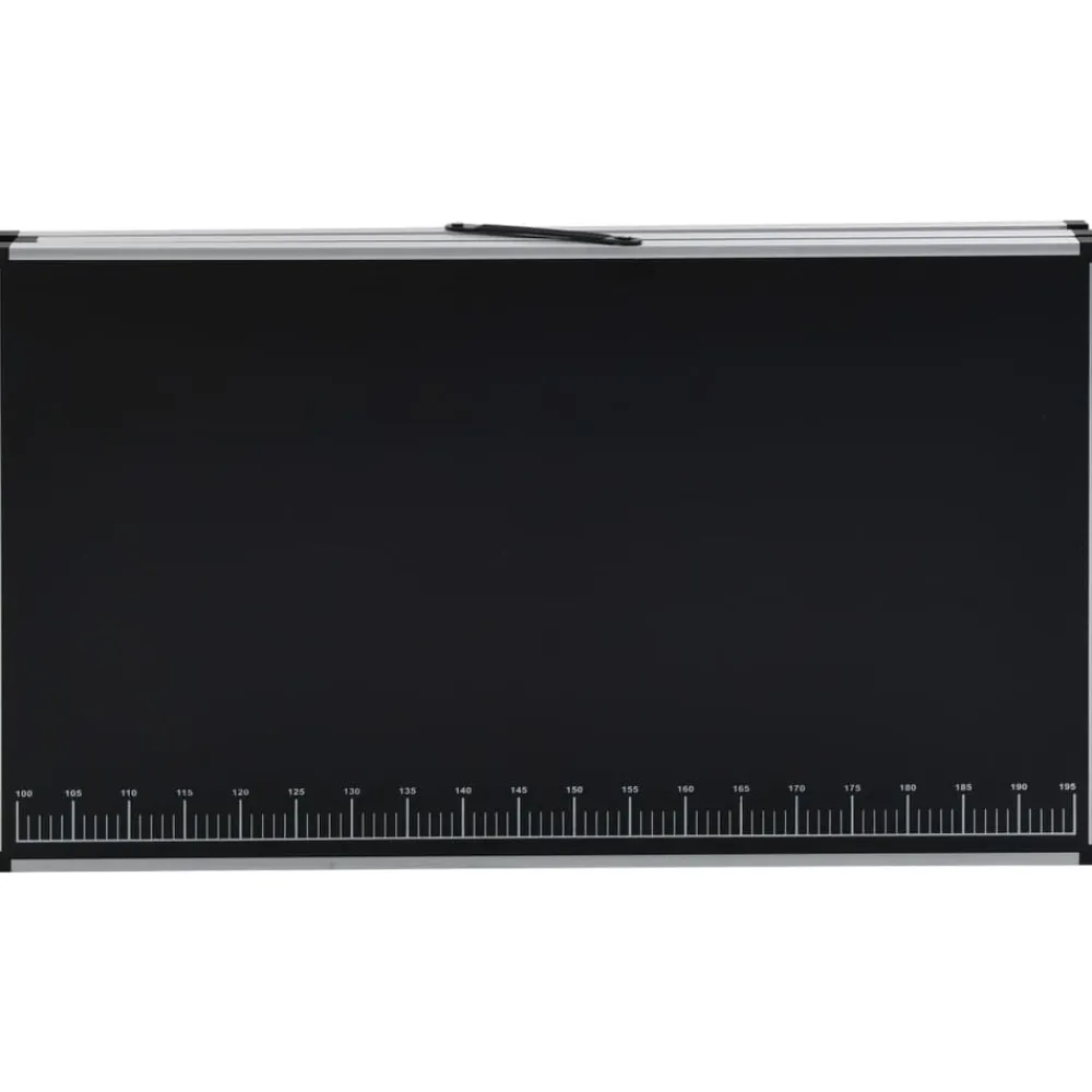 vidaXL Mesa para empapelar plegable de MDF y aluminio 300x60x78 cm