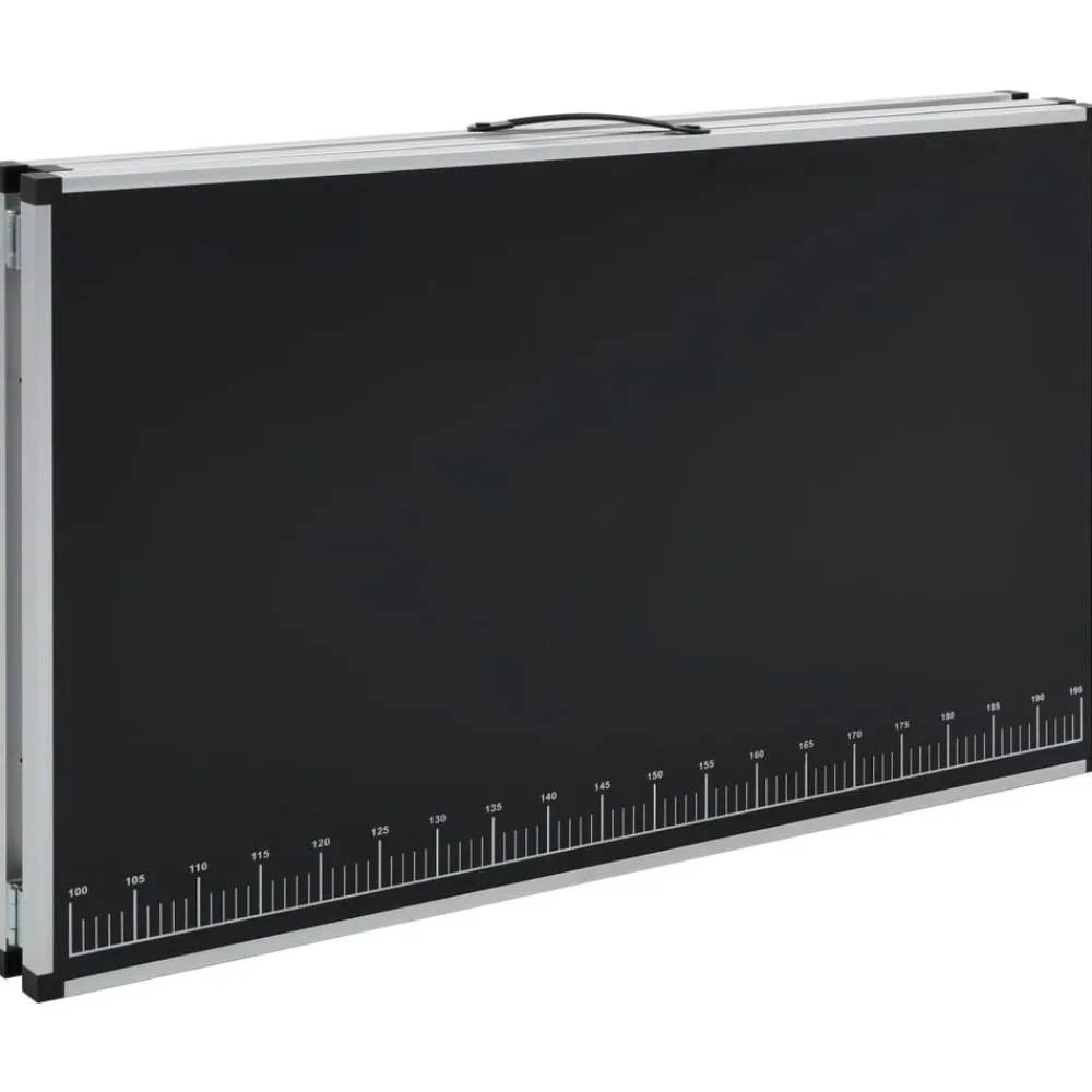 vidaXL Mesa para empapelar plegable de MDF y aluminio 300x60x78 cm