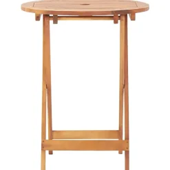 vidaXL Mesa plegable de jardín de madera maciza de acacia 60x75 cm Sale