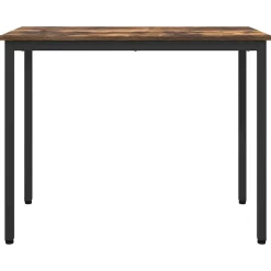 vidaXL Mesa 100 x 50 x 76,5 cm Roble ahumado Hot