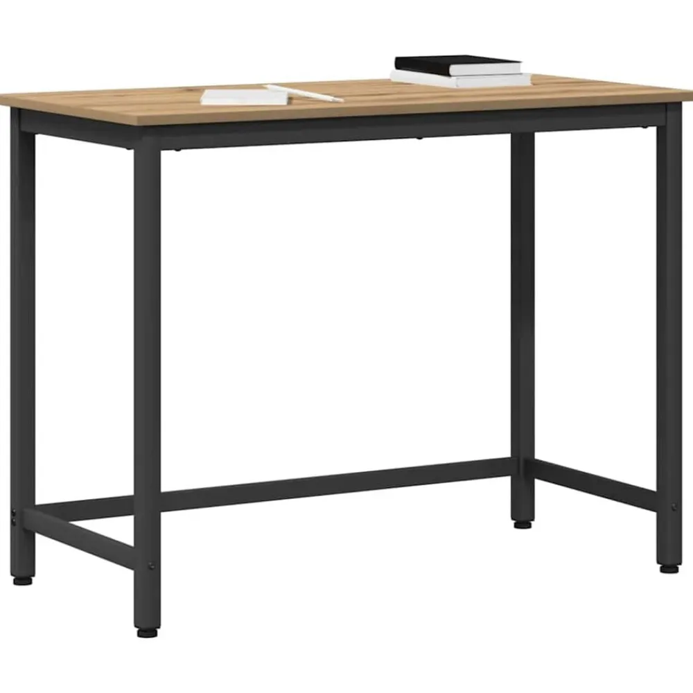 vidaXL Mobiliario De Oficina-Mesa Roble artesanal 80 x 50 x 76,5 cm