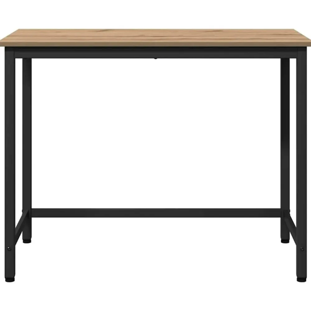 vidaXL Mobiliario De Oficina-Mesa Roble artesanal 80 x 50 x 76,5 cm