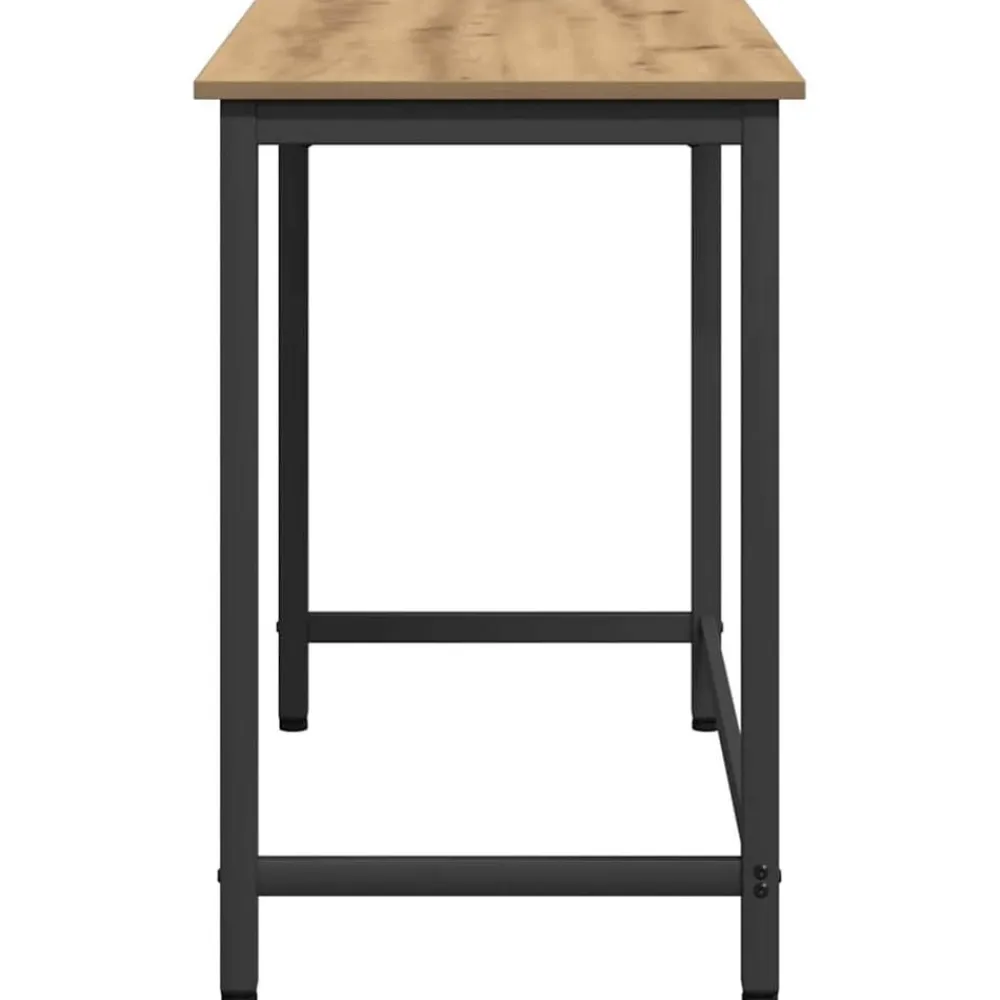vidaXL Mobiliario De Oficina-Mesa Roble artesanal 80 x 50 x 76,5 cm