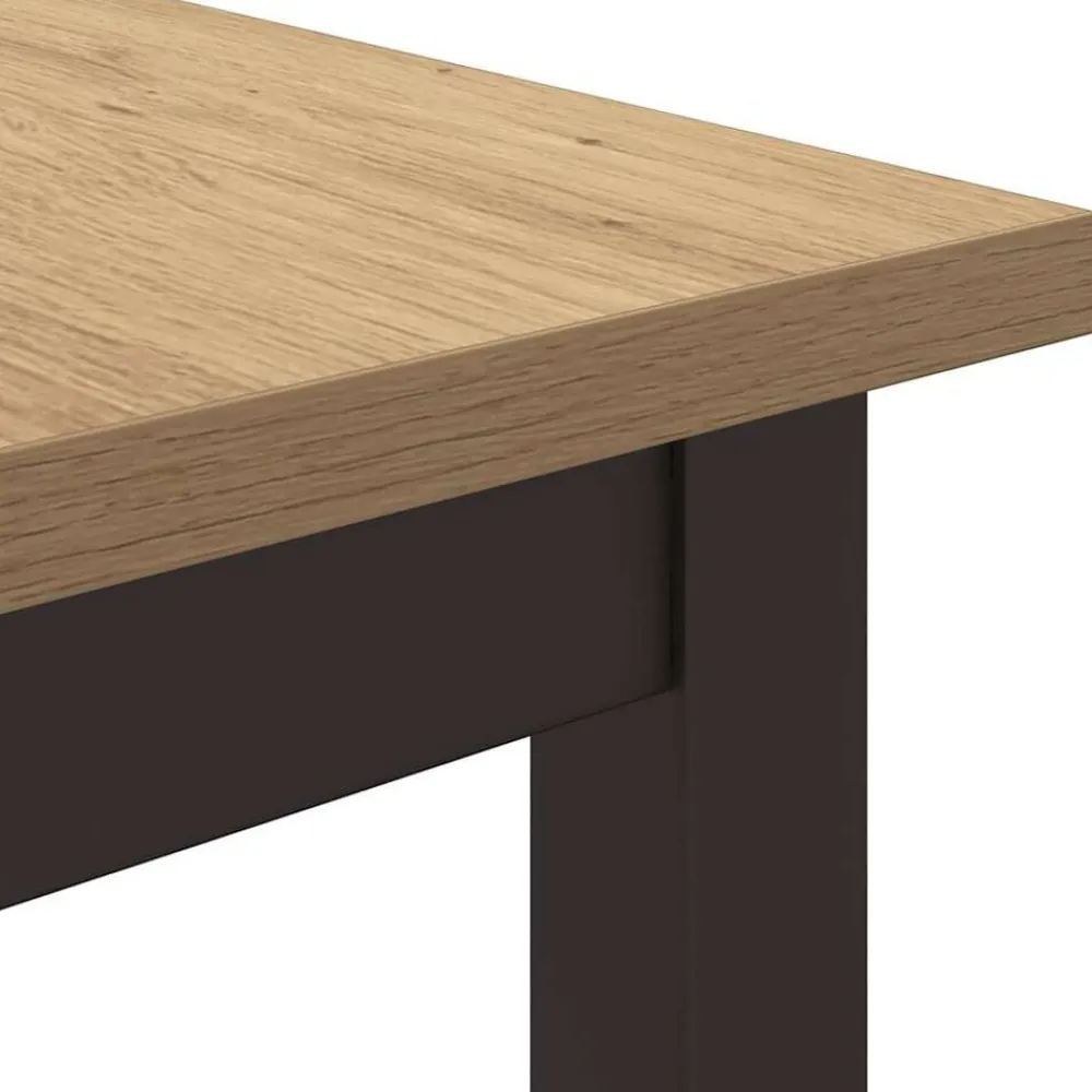 vidaXL Mobiliario De Oficina-Mesa Roble artesanal 80 x 50 x 76,5 cm