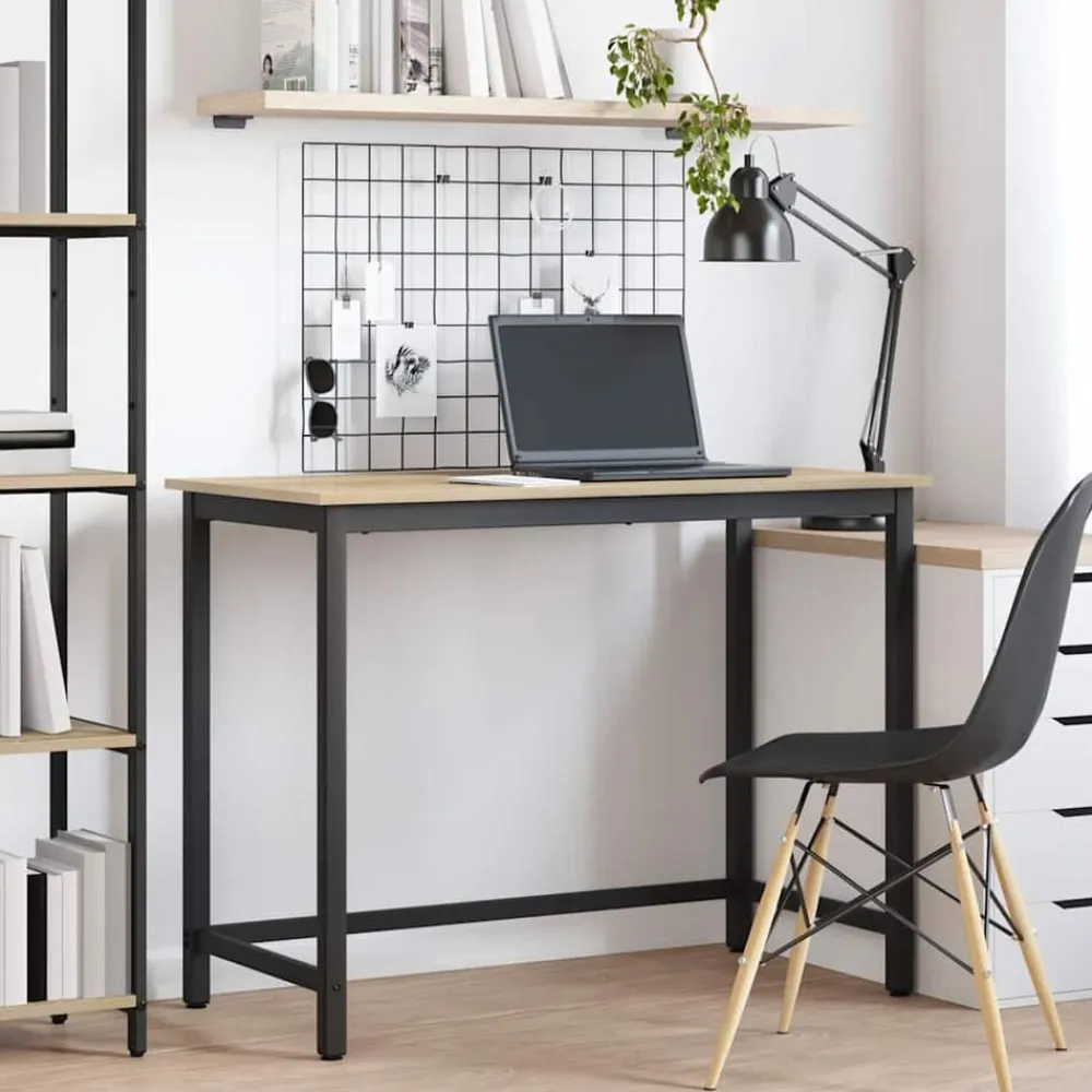 vidaXL Mesa 80 x 50 x 76,5 cm Roble Sonoma Clearance