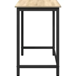 vidaXL Mesa 80 x 50 x 76,5 cm Roble Sonoma Clearance
