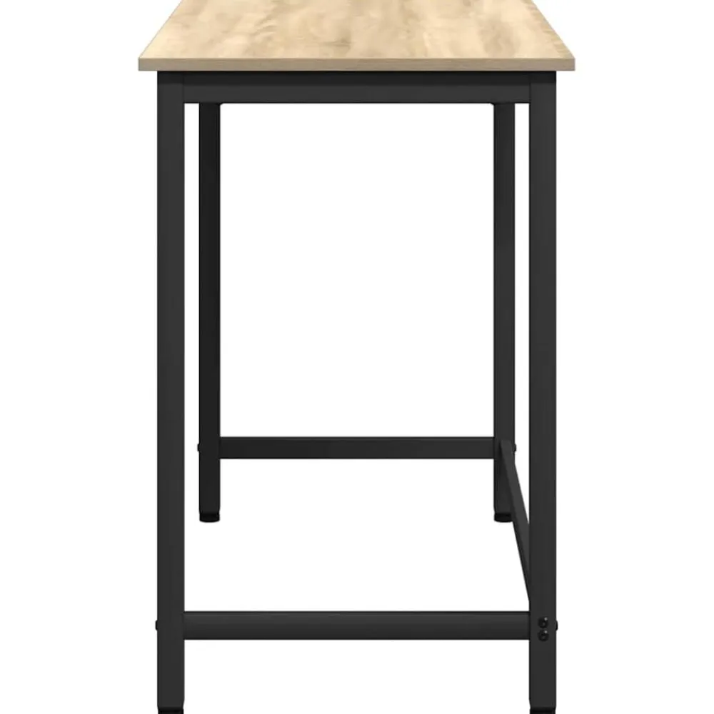 vidaXL Mesa 80 x 50 x 76,5 cm Roble Sonoma Clearance