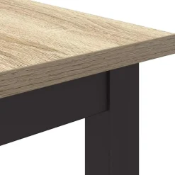 vidaXL Mesa 80 x 50 x 76,5 cm Roble Sonoma Clearance