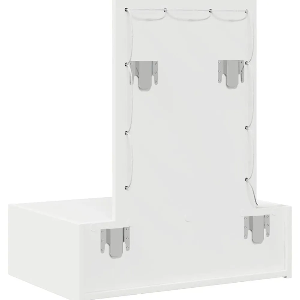 vidaXL Armarios Y Almacenamiento-Mesa Tocador con cajón 60 x 40 x 70 cm Madera de ingeniería