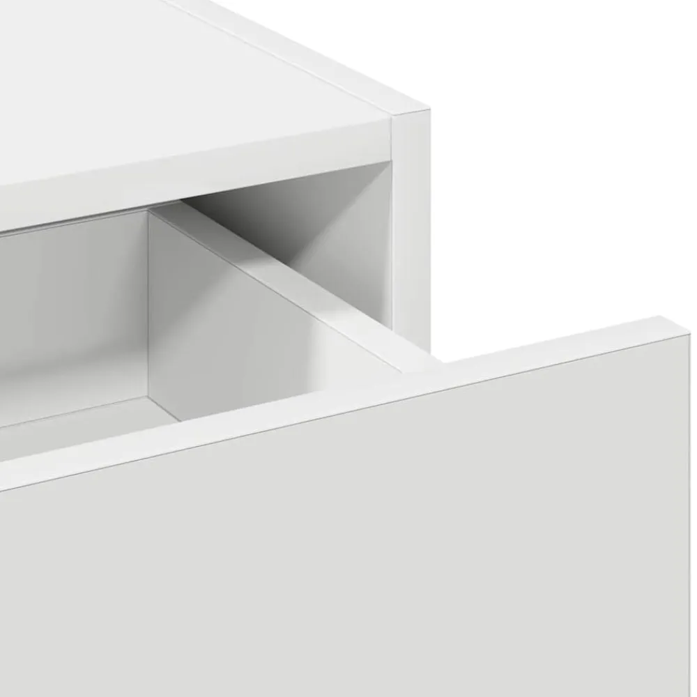 vidaXL Armarios Y Almacenamiento-Mesa Tocador con cajón 60 x 40 x 70 cm Madera de ingeniería