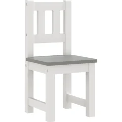Niños vidaXL Mobiliario Para Bebés Y Niños Pequeños-Mesa y sillas infantiles 3 piezas MDF