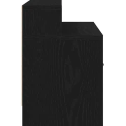 vidaXL Mesas-Mesilla de noche con cajón roble 51x31x47 cm