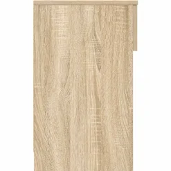 vidaXL Mesilla de noche con cajón 20x36x60 cm Roble Sonoma New