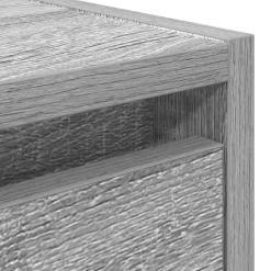 vidaXL Mesilla de noche de pared 38x34x40 cm Gris sonoma Best