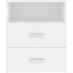 vidaXL Mesita de noche color 50x32x60 cm Blanco