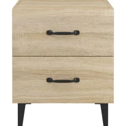vidaXL Mesita de noche color 40x35x47,5 cm Roble Sonoma Clearance