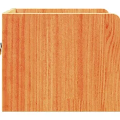 vidaXL Mesita de Noche con cajón Marrón cera 38 x 36 x 29,5 cm Marrón cera Sale