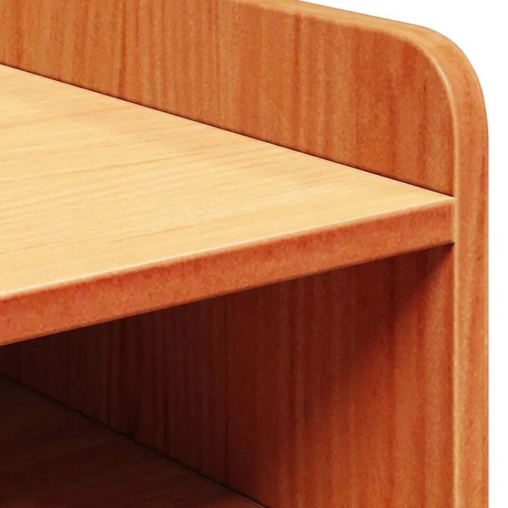 vidaXL Mesita de Noche con cajón Marrón cera 38 x 36 x 29,5 cm Marrón cera Sale