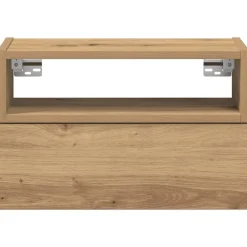 vidaXL Mesita de noche de pared roble artesano 45x26x28,5 cm Roble artisan