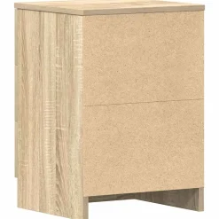 vidaXL Mesita de noche de aglomerado color 38x35x56 cm Roble Sonoma Outlet