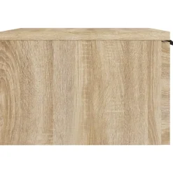 vidaXL Mesita de noche de pared color 34x30x20 cm Roble Sonoma Best
