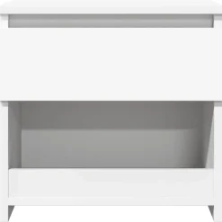 vidaXL Mesas-Mesita de noche de madera contrachapada 40x30x39 cm