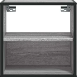 vidaXL Mesas-Mesita de noche de pared 40x31x39,5 cm