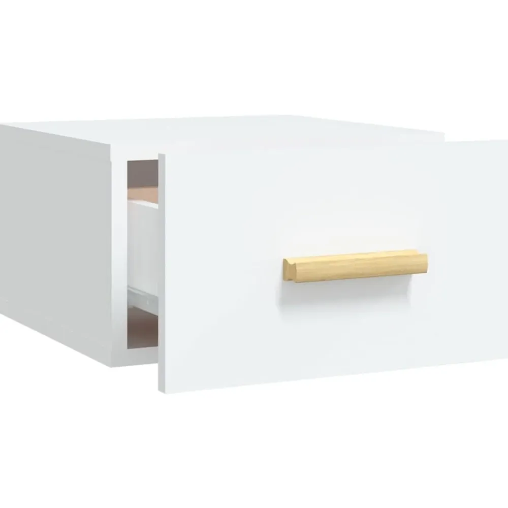 vidaXL Mesas-Mesita de noche de pared 35x35x20 cm