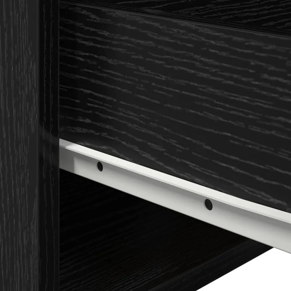 vidaXL Mesas-Mesita de noche de pared con cajón 50 x 36 x 30 cm