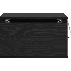 vidaXL Mesas-Mesita de noche de pared con cajón 50 x 36 x 30 cm
