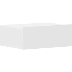 vidaXL Mesas-Mesita de noche flotante madera contrachapada 40x30x15cm