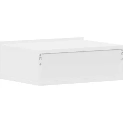 vidaXL Mesas-Mesita de noche flotante madera contrachapada 40x30x15cm