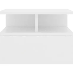 vidaXL Mesas-Mesita de noche flotante madera contrachapada 40x31x27cm