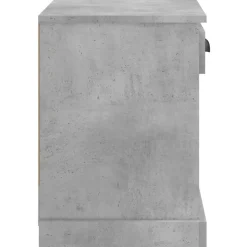 vidaXL Mesita de noche gris hormigón 43x36x50 cm Gris hormig&oacute;n Hot