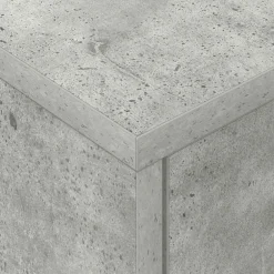 vidaXL Mesita de Noche Gris Concreto 40,5 x 40 x 48 cm Gris hormigón Best