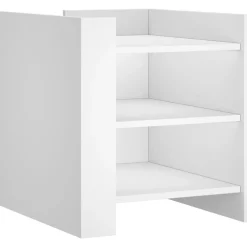 vidaXL Mesas-Mesita de noche madera de ingeniería 45x50x50 cm