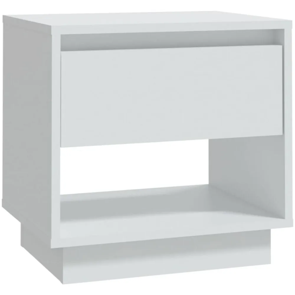 vidaXL Mesas-Mesita de noche madera contrachapada 45x34x44 cm