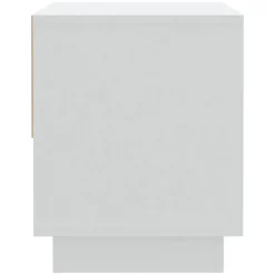 vidaXL Mesas-Mesita de noche madera contrachapada 45x34x44 cm