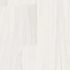 vidaXL Mesita de noche madera maciza de pino blanca 40x29,5x64 cm Blanco Clearance