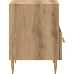 vidaXL Mesita de Noche Marrón 40 x 35 x 47,5 cm Madera de ingeniería Roble artisan Hot