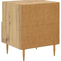 vidaXL Mesita de Noche Marrón 40 x 35 x 47,5 cm Madera de ingeniería Roble artisan Hot