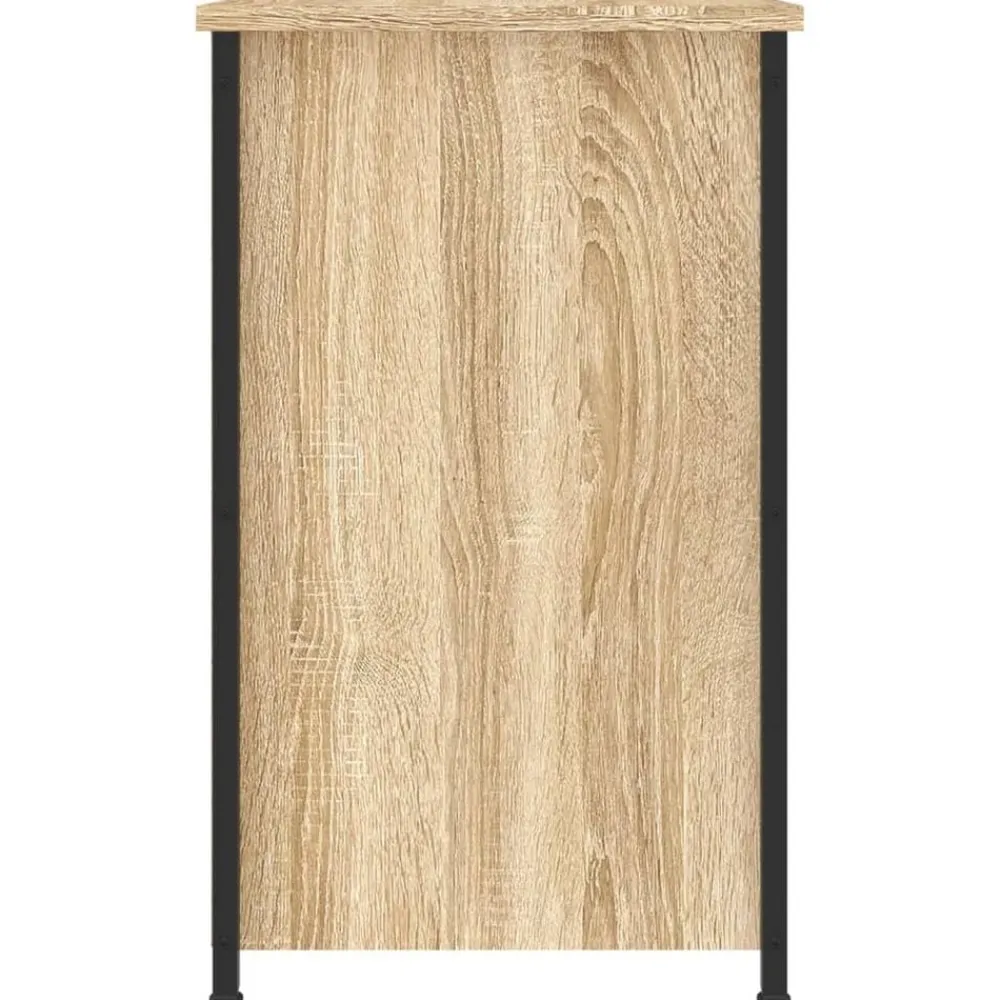 vidaXL Mesita de noche madera de ingeniería 40x36x60 cm Roble Sonoma Clearance