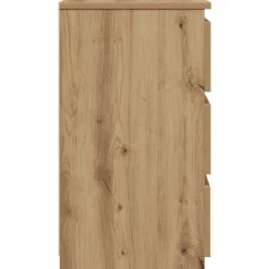 vidaXL Mesas-Mesita de noche madera de ingeniería 40x35x62,5cm
