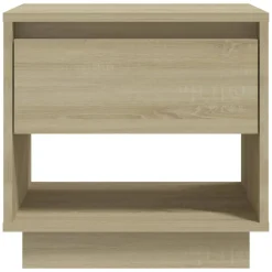 vidaXL Mesas-Mesita de noche madera contrachapada 45x34x44 cm