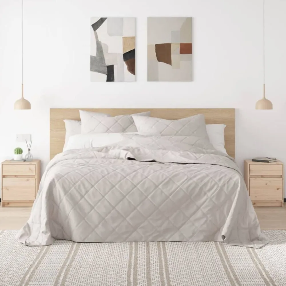 vidaXL Mesita de noche madera maciza de pino 40x31x50 cm Natural Clearance