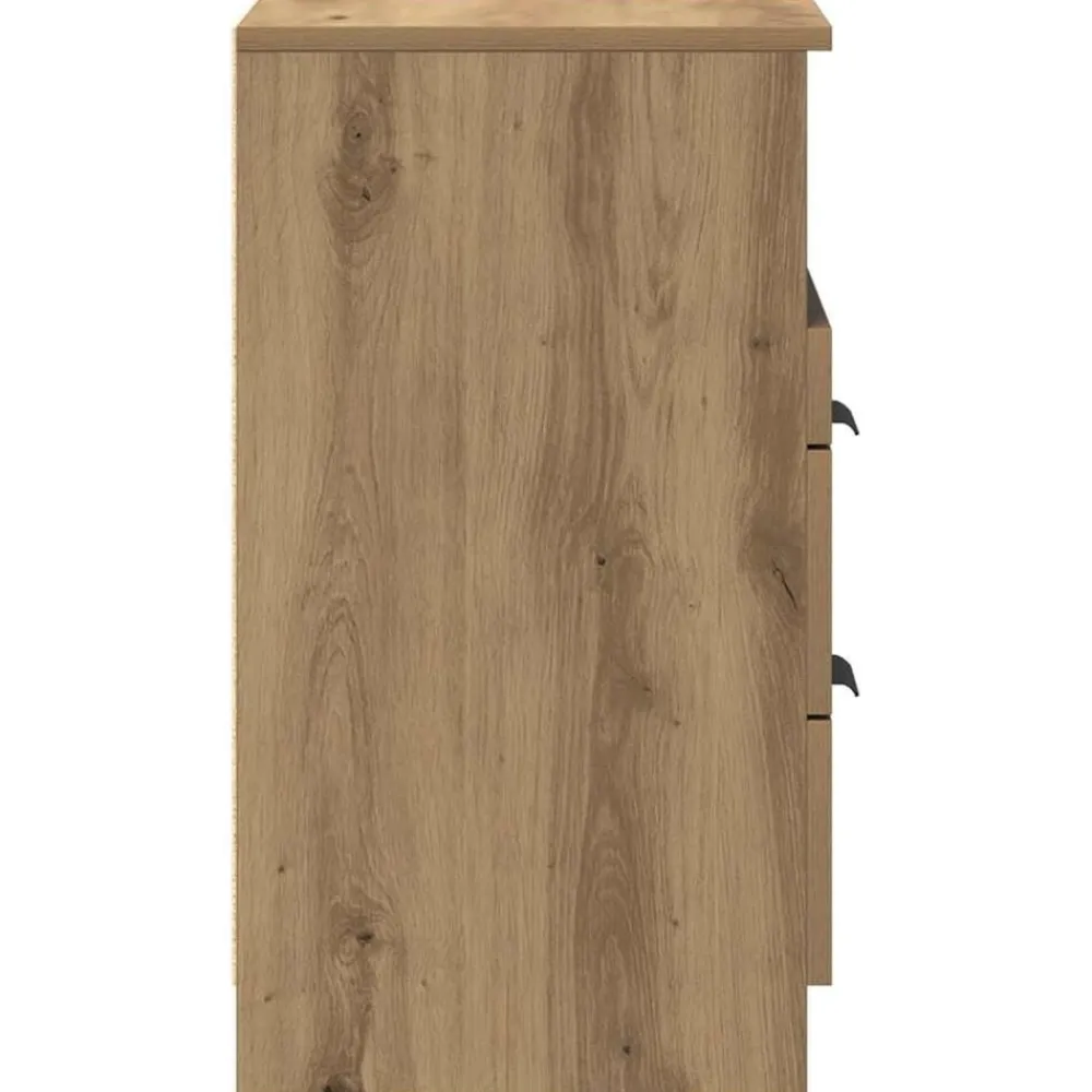 vidaXL Mesas-Mesita de noche madera de ingeniería 40x36x65 cm