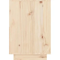 vidaXL Mesas-Mesita de noche madera maciza de pino 60x34x51 cm