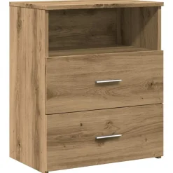vidaXL Mesas-Mesita de noche madera de ingeniería 50x32x60 cm